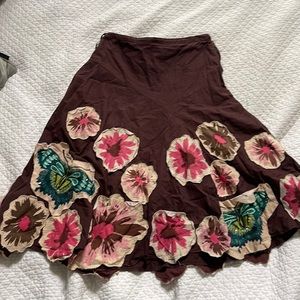 Persaman beautiful appliqué skirt